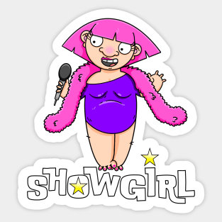 Showgirl Tallulah Sticker